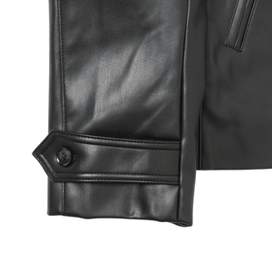 Faux Leather Frank Jacket