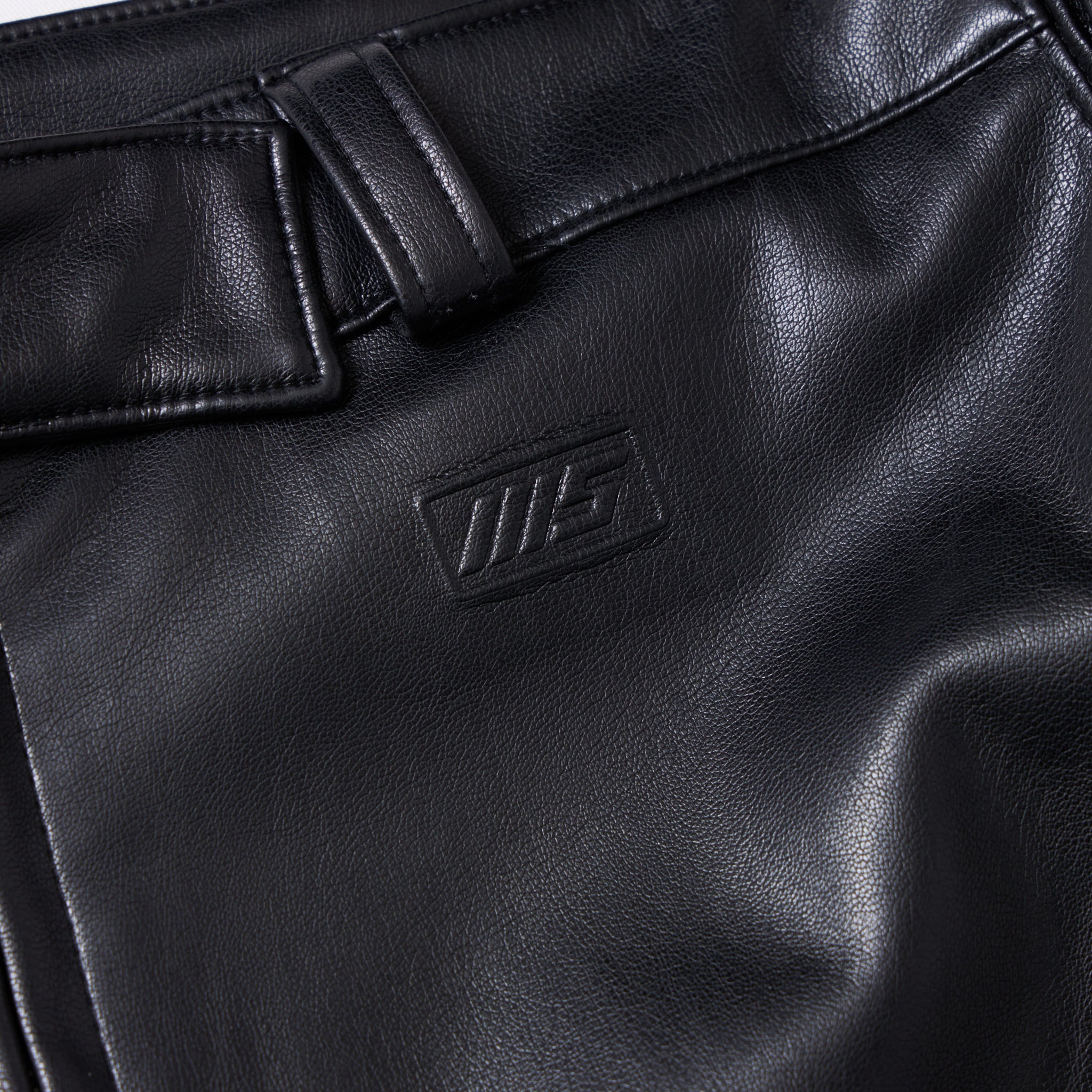 V-Leather Biker Pants