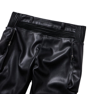 V-Leather Biker Pants