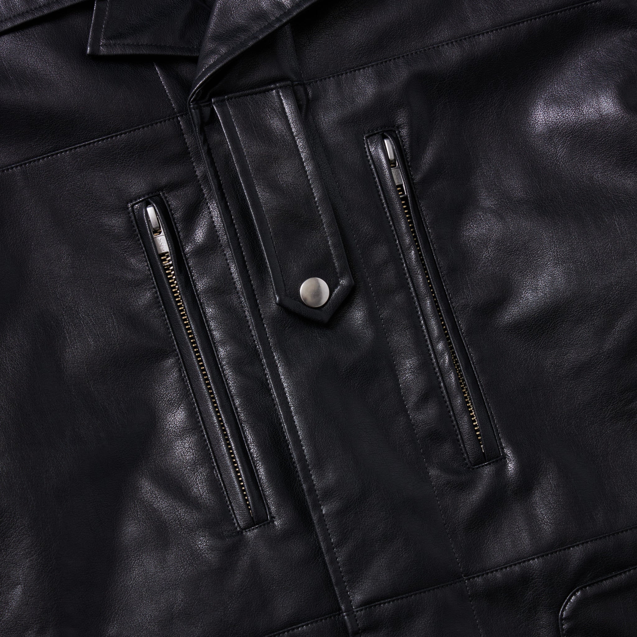 V-Leather Combat Jacket